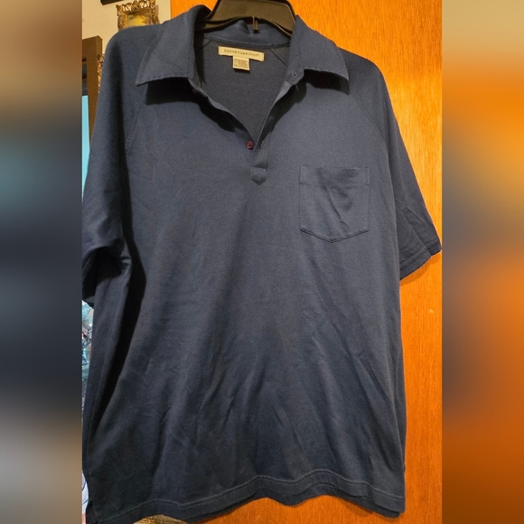 Knightbridge Classic Dark Navy Polo Shirt SzL Like New - Picture 2 of 6